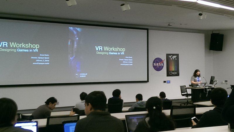 VR workshop up next!! We start working on our project after lunch - looking forward to sharing our project with you all