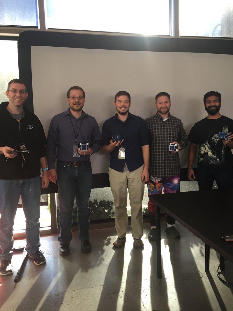 Congratulations to the team on taking 2nd at the SpaceAppsReno challenge as well as people's choice award.