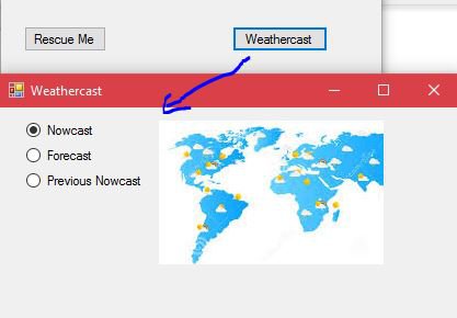 Weathercast will show not just the nowcast but also it will perform the forecast and show the results of previous nowcast.