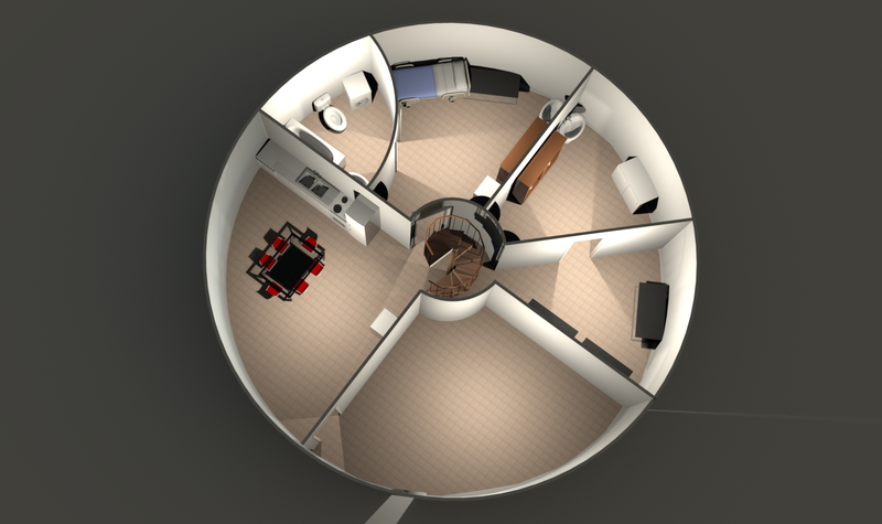 1st Floor 3D Design