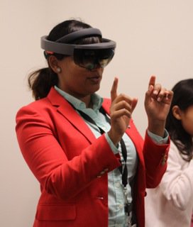 Shobhana ISSIE HoloLens