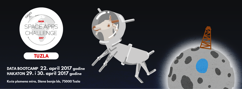 Tuzla goat in space