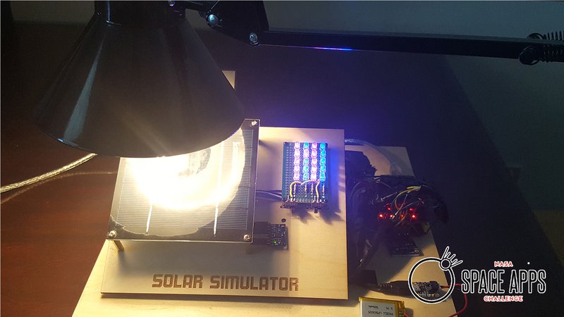 STARLYTE's Solar Simulator, helping teach others about energy production and use